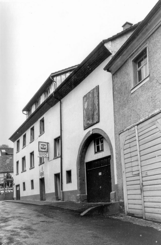 Haus Kirner in der Kirchstraße, 1989 - Löffingen damals