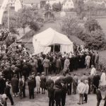 DRK-Schauübung beim Schulweg, Juni 1963
