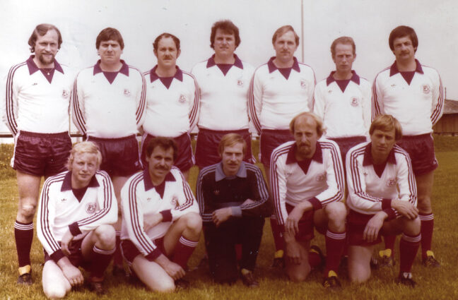Fußballmannschaft, ca. 1985 Löffingen damals