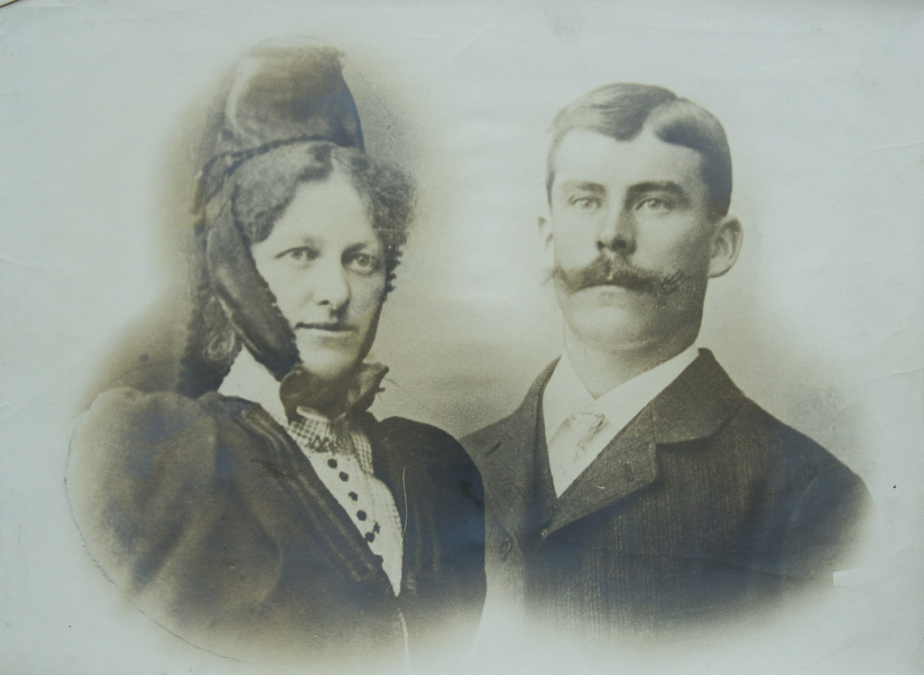 Ehepaar Karl und Maria Egle, ca. 1915 Löffingen damals