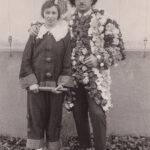 Zwei Narren, Fasnacht ca. 1920-1925
