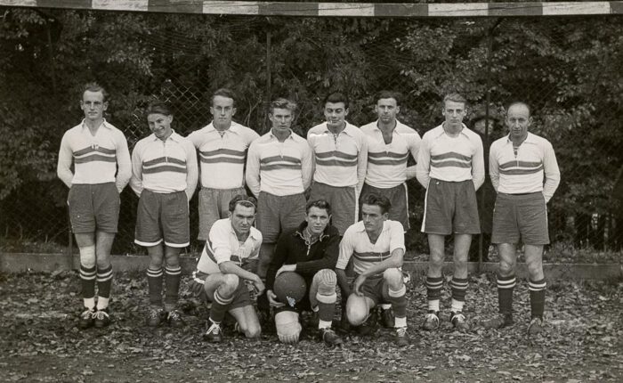 Fußballmannschaft, 1952 Löffingen damals