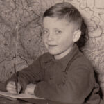 Hans-Jürgen Schweizer als Schüler, 1949