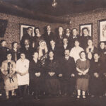 Hochzeitsgesellschaft im Gasthaus »Ochsen«, ca. 1915