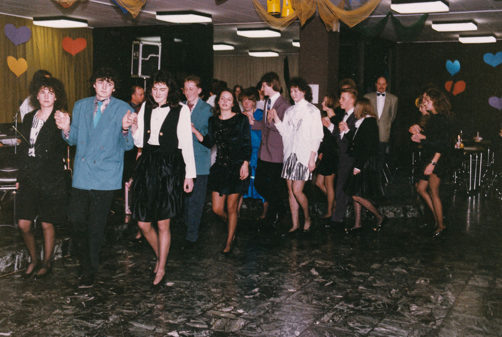 Tanzkursabschlussball der 10. Klassen, 1992
