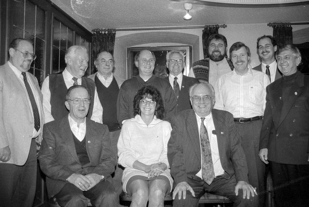 DLRG-Ortsgruppe im Gasthaus »Linde«, Oktober 1995