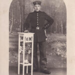 Karl Glunk als Soldat, 1917