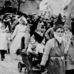 Narrengruppe »Schneewittchen und die 7 Zwerge«, Fasnacht ca. 1961