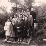 Klassentreffen des Jahrgangs 1914/15 im Kurpark, ca. 1965