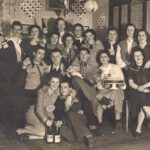 20-Jährige im Gasthaus, Fasnacht 1951
