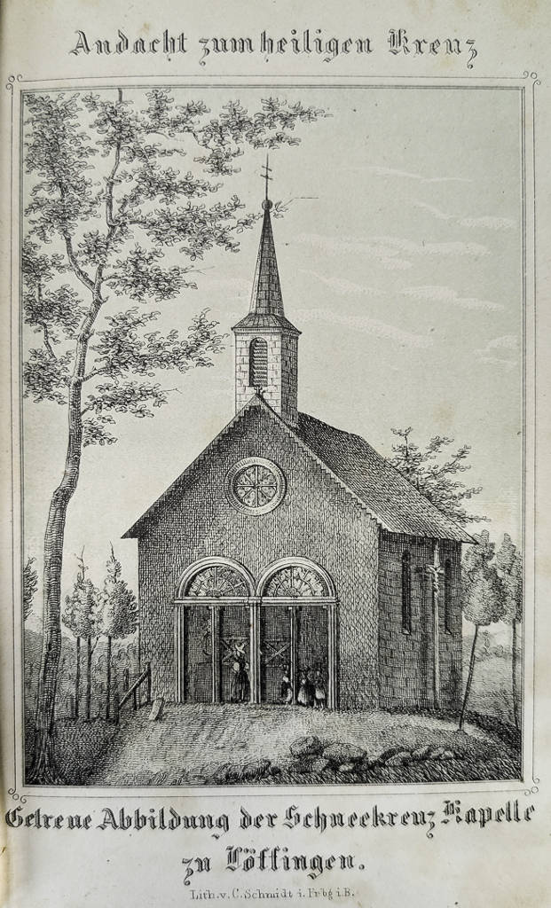 Kapelle Witterschneekreuz, ca. 1866