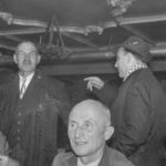Vier Männer im Gasthaus »Adler«, ca. 1950-1960
