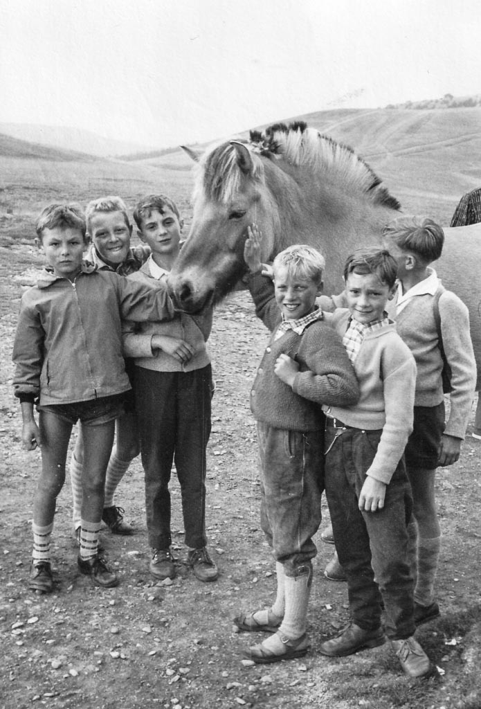 Klassenausflug auf den Feldberg, ca. 1958