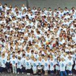 Schulfoto aller Schüler*innen der GHWRS, 2003