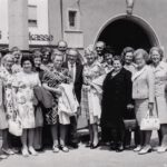 Klassentreffen des Jahrgangs 1913/14 am Demetriusbrunnen, 1974